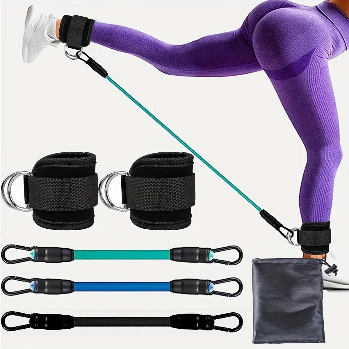 Resistance Band & Ankle Strap Set