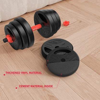 3-In-1 Adjustable Dumbbell Set