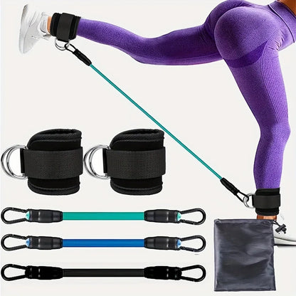 Resistance Band & Ankle Strap Set