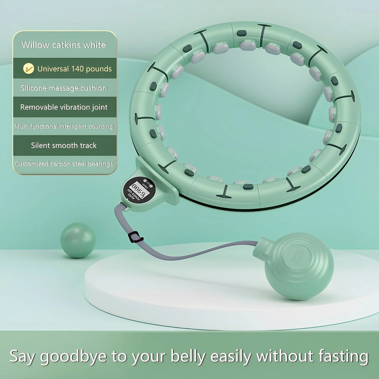 Smart Weighted Fitness Hoop