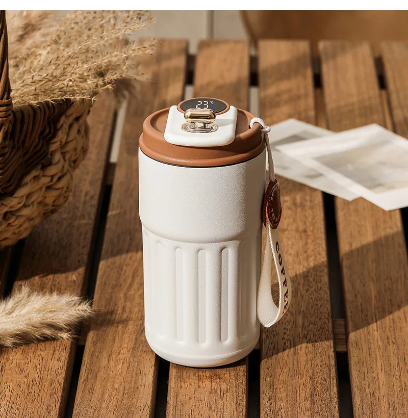 Smart Temperature Display Thermos Bottle
