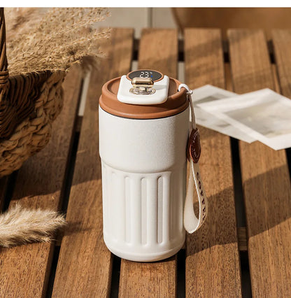 Smart Temperature Display Thermos Bottle
