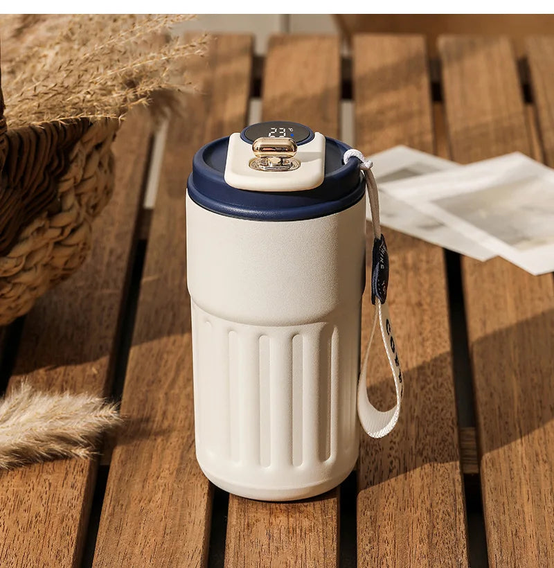 Smart Temperature Display Thermos Bottle