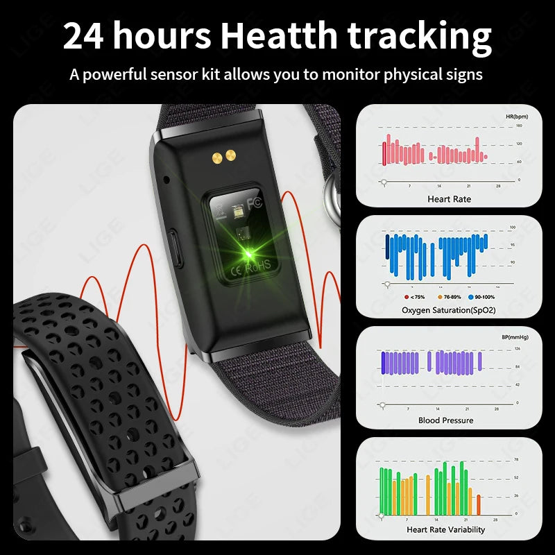 Smart Fitness Tracker Watch