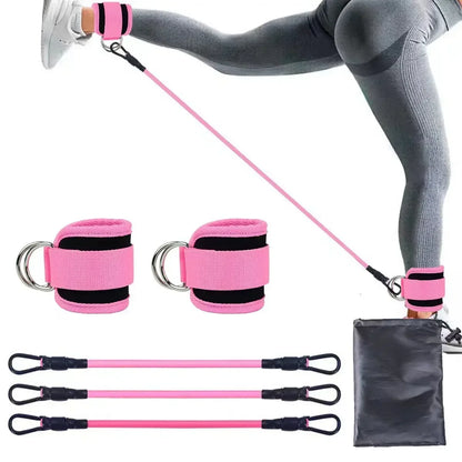 Resistance Band & Ankle Strap Set