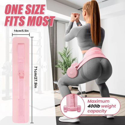 Adjustable Hip Thrust Training Belt