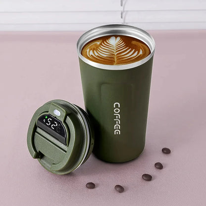 Smart Temperature Display Thermos Bottle