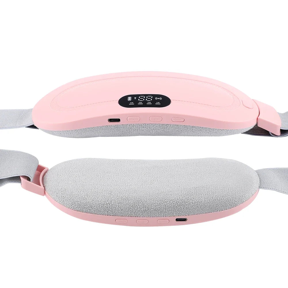 Heated Waist & Abdominal Massager Belt