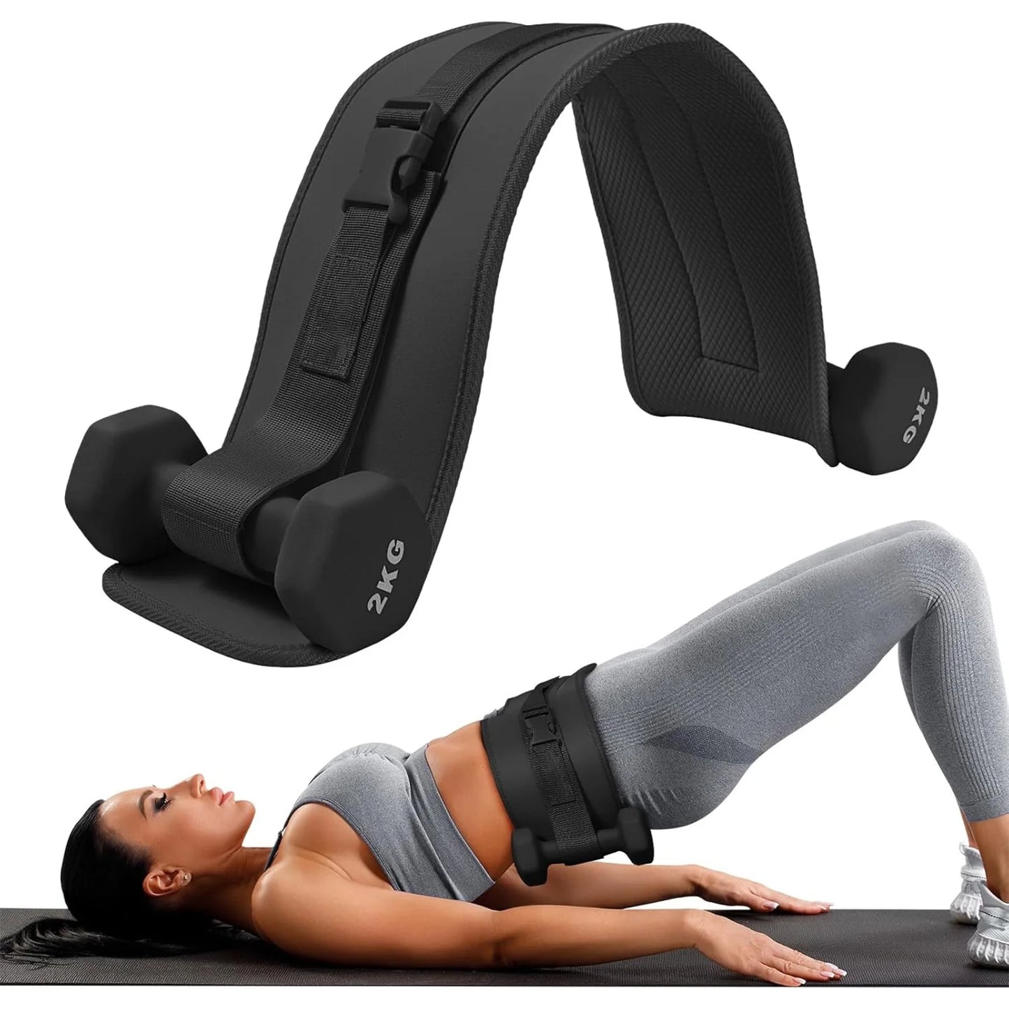 Adjustable Hip Thrust Training Belt
