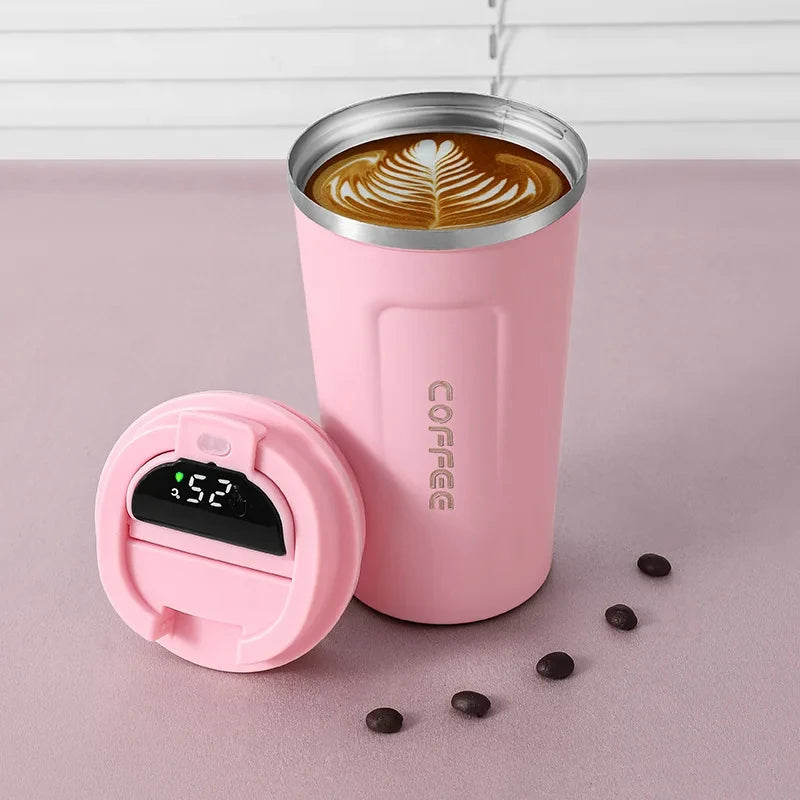 Smart Temperature Display Thermos Bottle