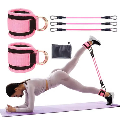 Resistance Band & Ankle Strap Set
