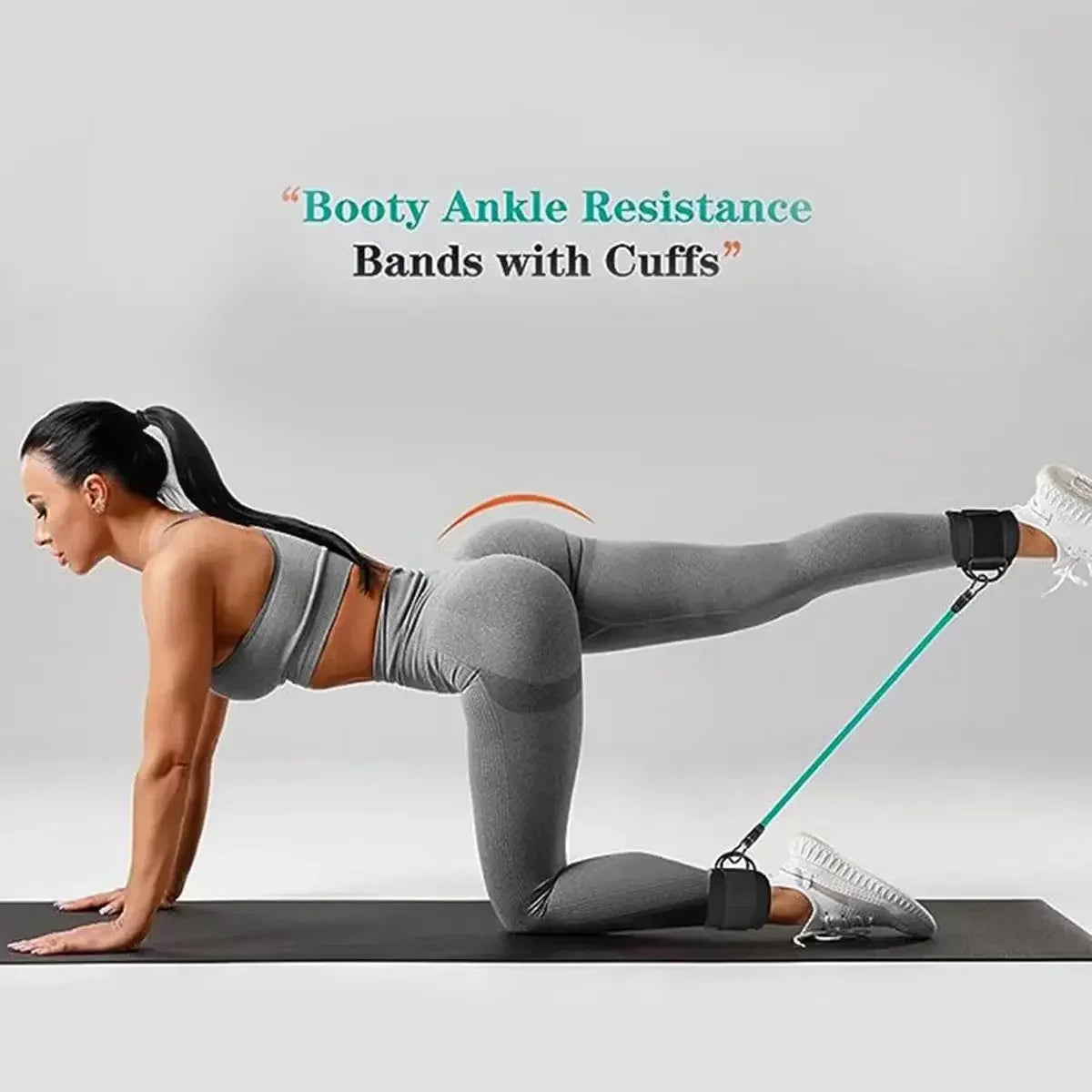 Resistance Band & Ankle Strap Set