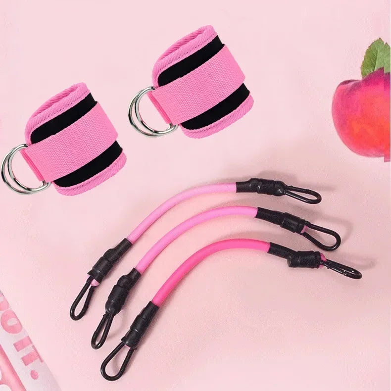 Resistance Band & Ankle Strap Set
