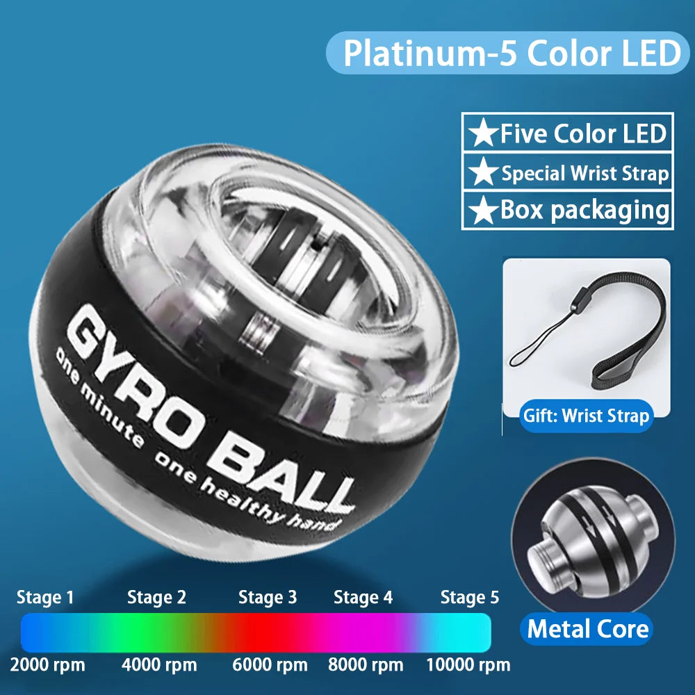 Auto-Start Wrist Power Ball