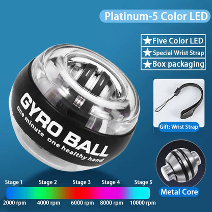 Auto-Start Wrist Power Ball