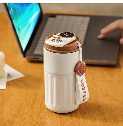 Smart Temperature Display Thermos Bottle