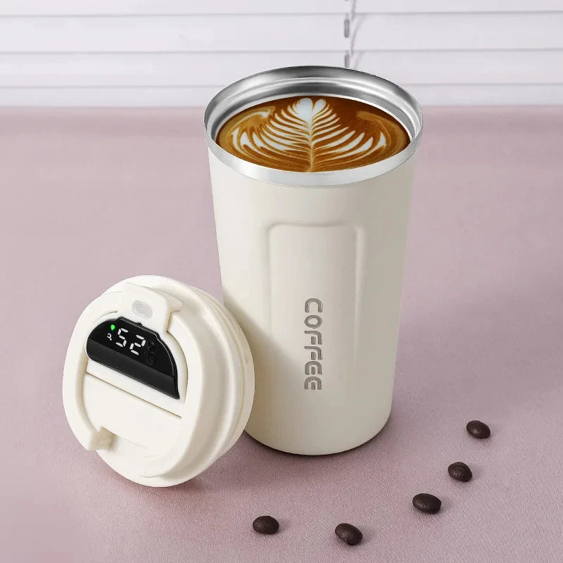 Smart Temperature Display Thermos Bottle