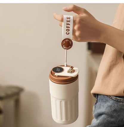 Smart Temperature Display Thermos Bottle