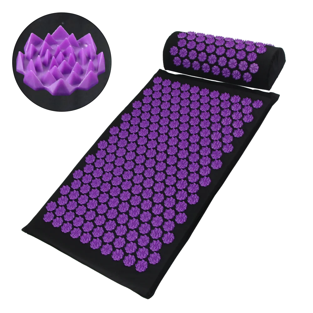 Acupressure Massage Mat & Pillow Set