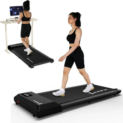 2-In-1 Portable Walking Pad Treadmill