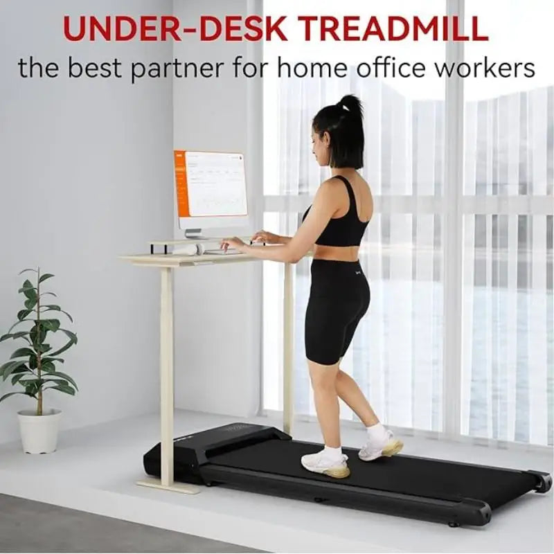 2-In-1 Portable Walking Pad Treadmill