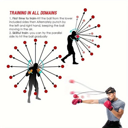 Boxing Reflex Training Ball Set