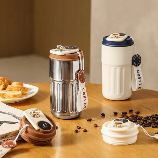 Smart Temperature Display Thermos Bottle