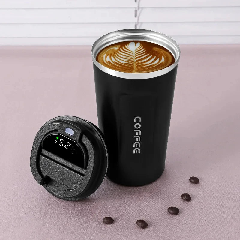 Smart Temperature Display Thermos Bottle