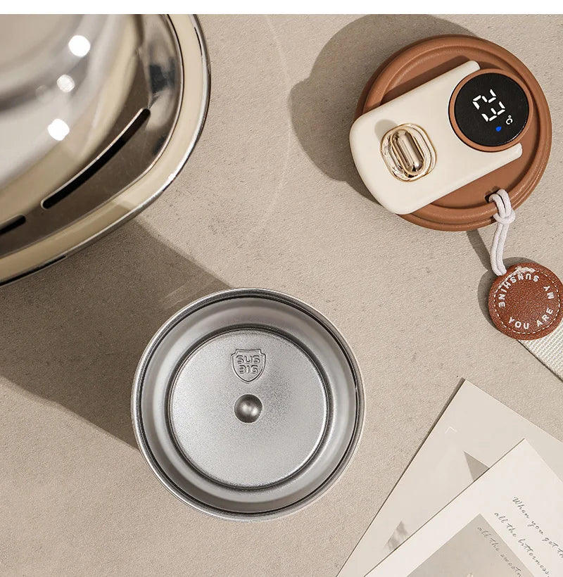 Smart Temperature Display Thermos Bottle