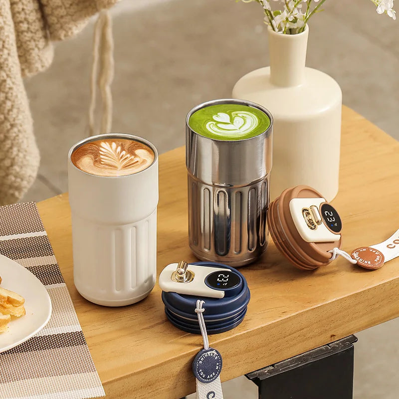 Smart Temperature Display Thermos Bottle