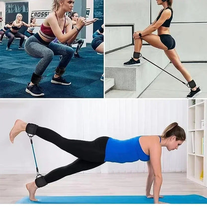 Resistance Band & Ankle Strap Set