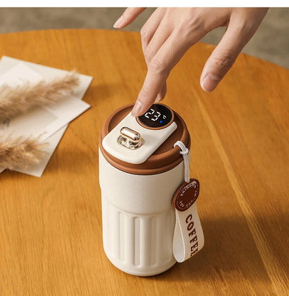 Smart Temperature Display Thermos Bottle