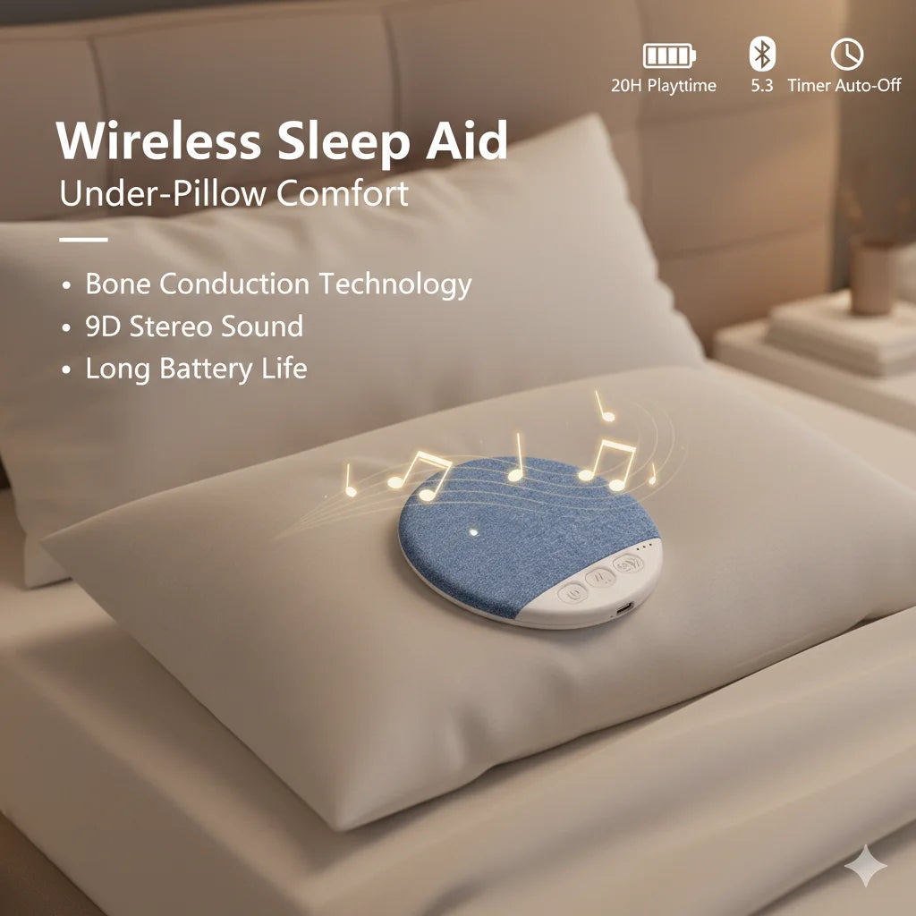 Bluetooth Sleep Pillow Speaker
