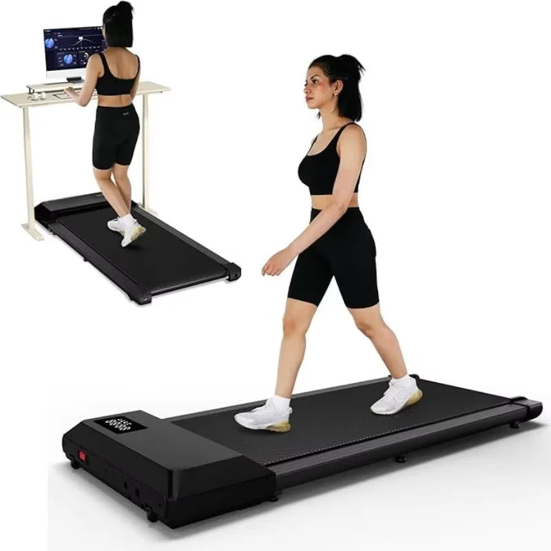 2-In-1 Portable Walking Pad Treadmill