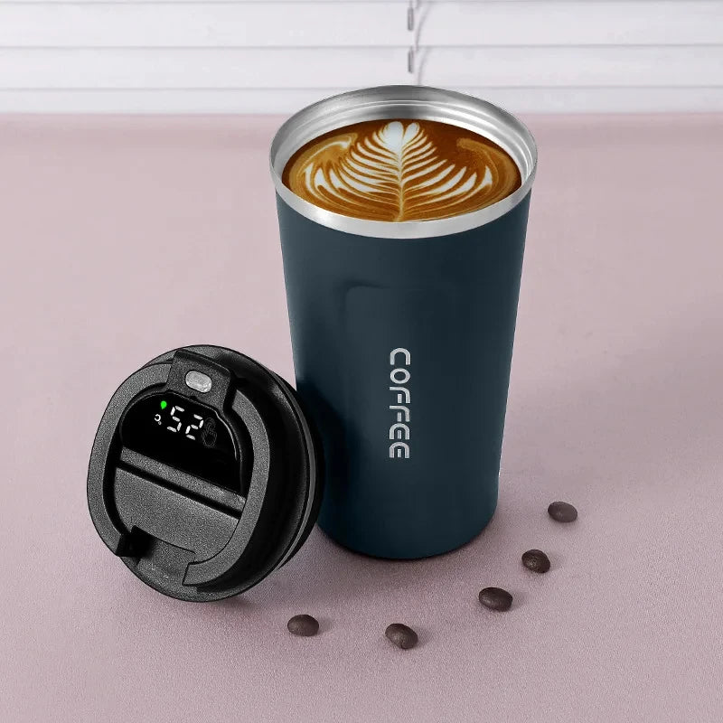 Smart Temperature Display Thermos Bottle
