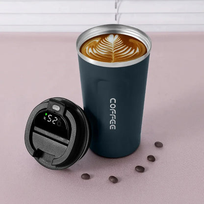 Smart Temperature Display Thermos Bottle