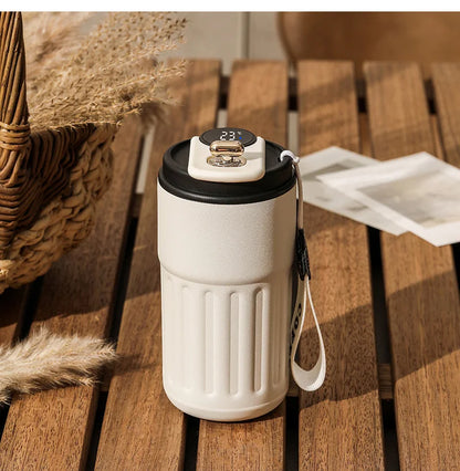 Smart Temperature Display Thermos Bottle